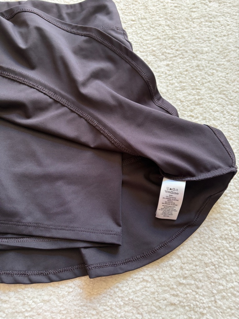 Black Tommy Bahama Golf Skort - Picture 5 of 8